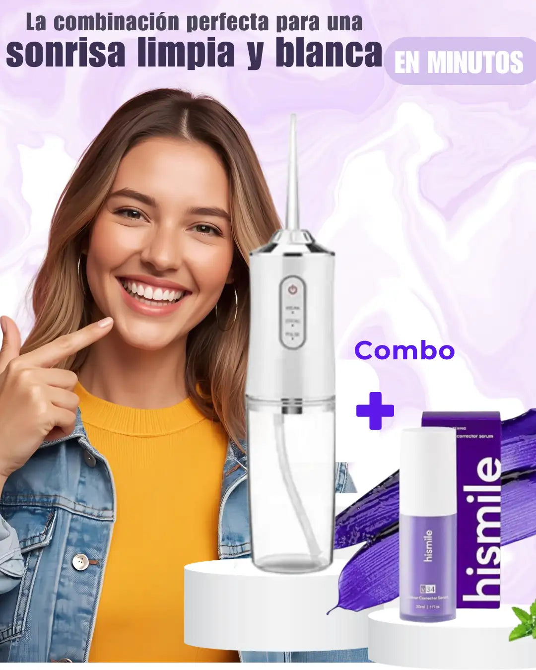 Combo Dental PRO: Sonrisa más blanca y fresca con limpieza a profundidad