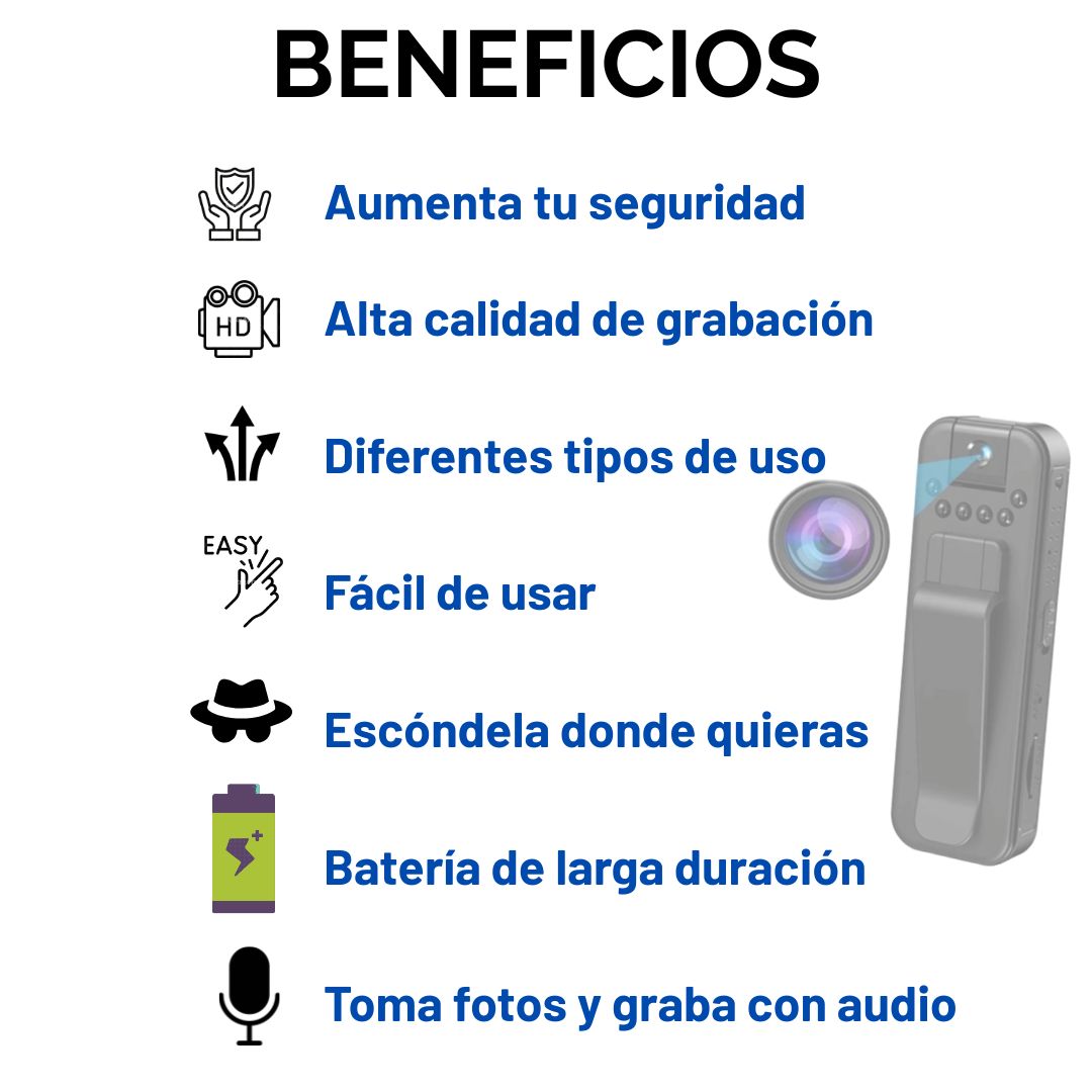 Wifi Camara Bodycam APP