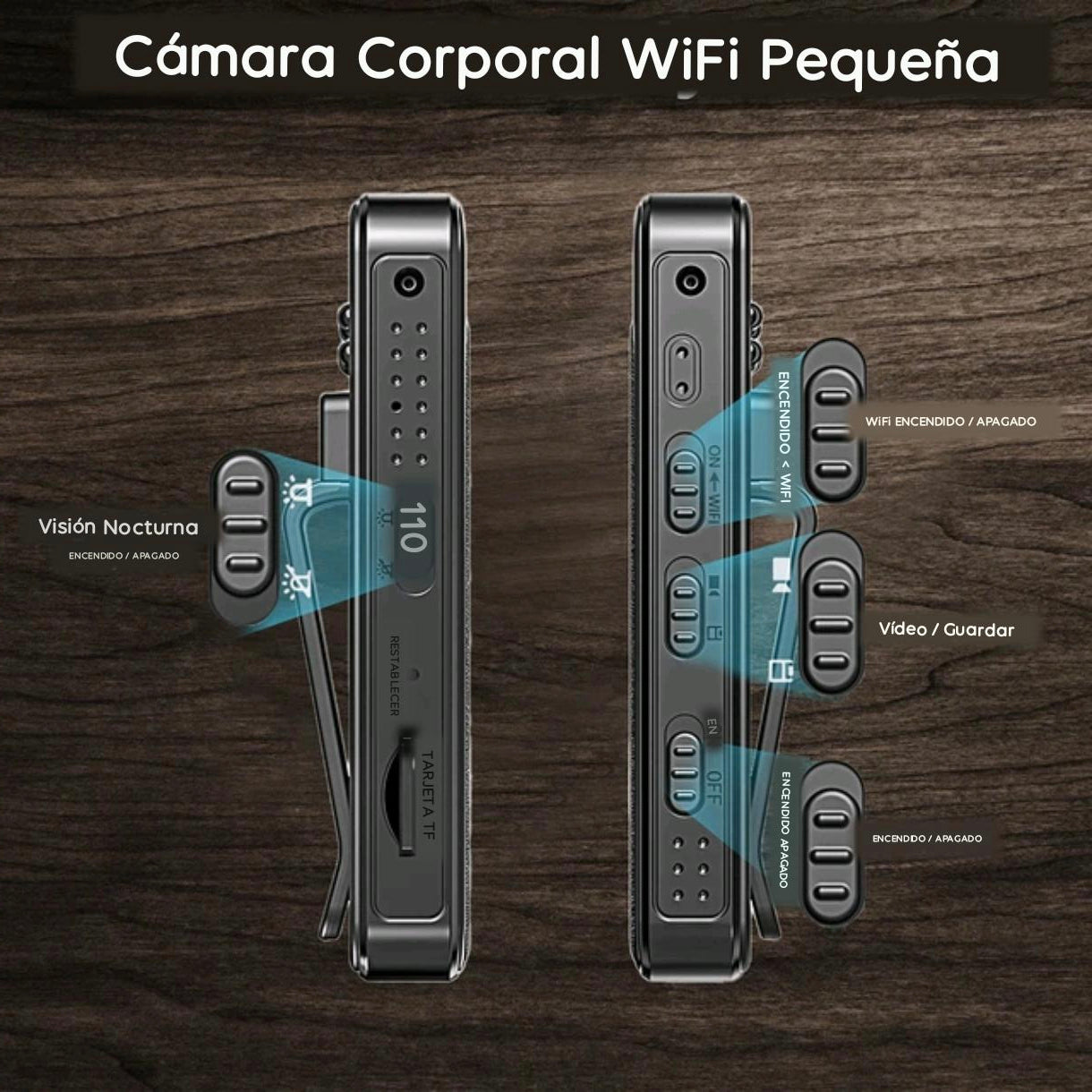 Wifi Camara Bodycam APP