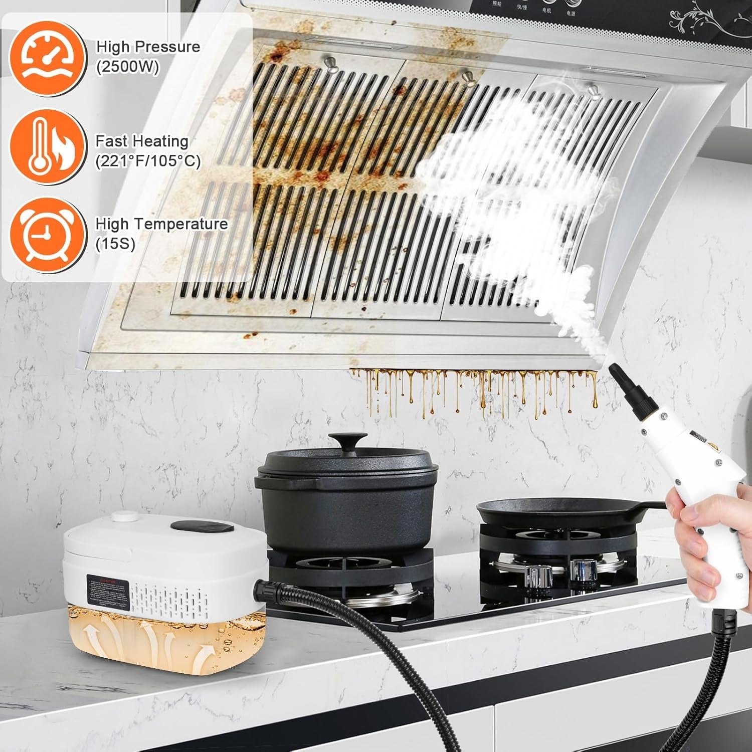 VAP_CLEAN: Limpiador a vapor portátil 7 en 1