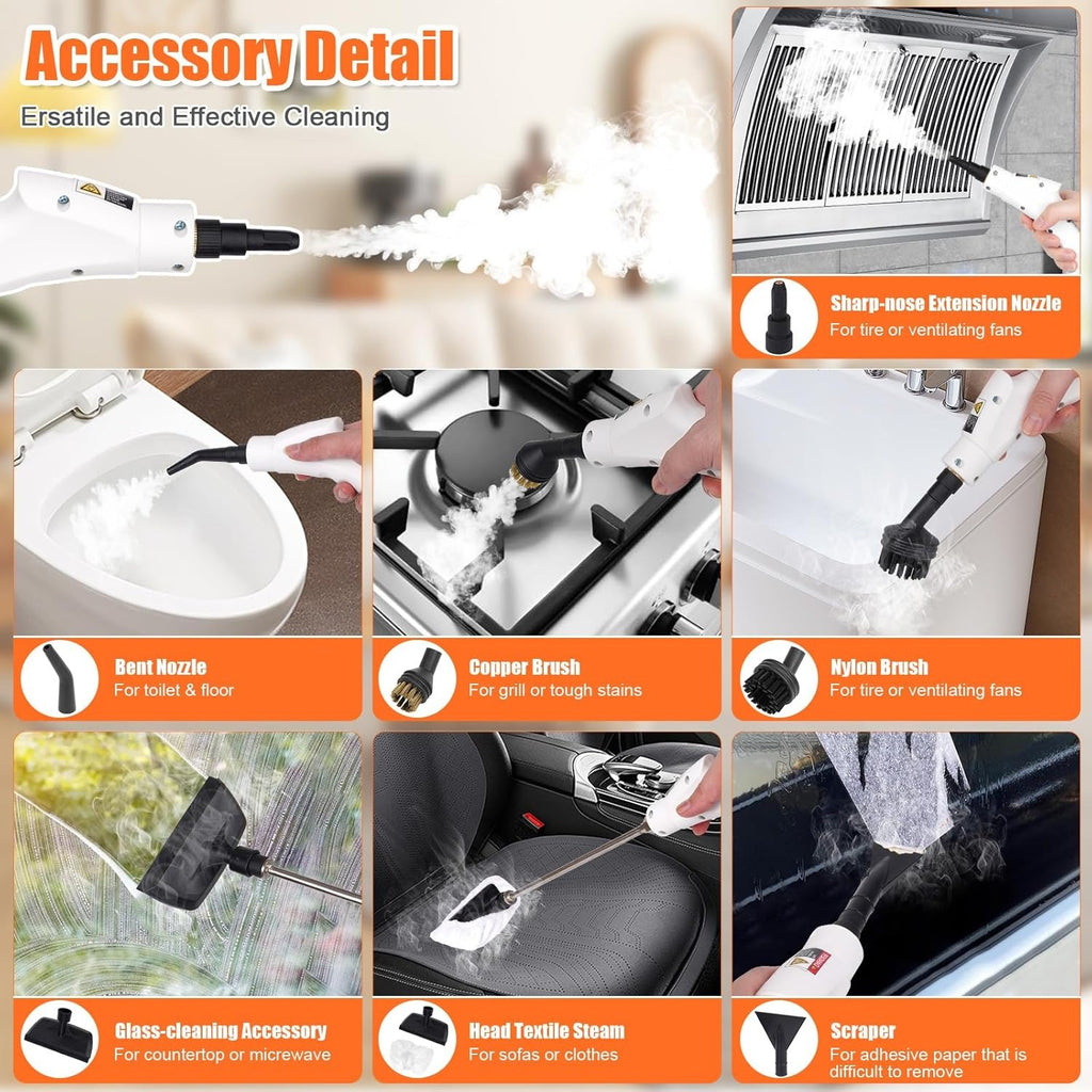 VAP_CLEAN: Limpiador a vapor portátil 7 en 1