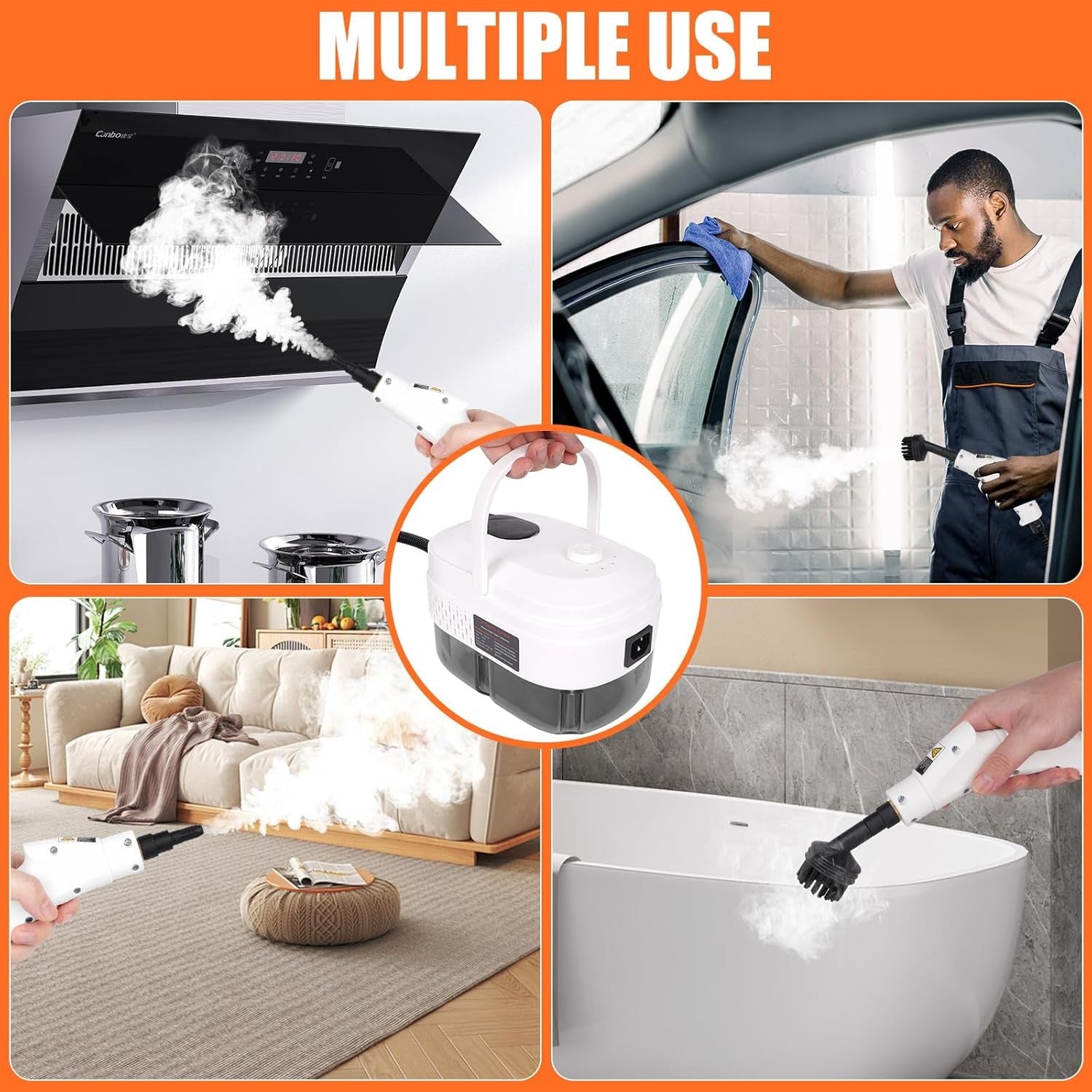 VAP_CLEAN: Limpiador a vapor portátil 7 en 1